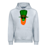 Heather Grey St. Patrick' Day Gnome Urban Hoodie - Bettercallsaul