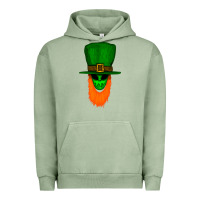 Pigment Oil Green St. Patrick' Day Gnome Urban Hoodie - Bettercallsaul
