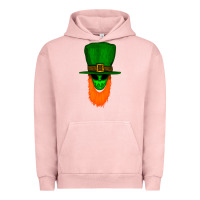 Pigment Salmon St. Patrick' Day Gnome Urban Hoodie - Bettercallsaul