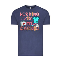 Vintage Denim nursing is my cardio Vintage Tee - BarkalooDesign