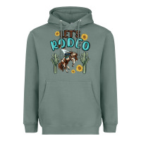 Sage let's rodeo Heavyweight Hoodie - MaliasSmallBusiness