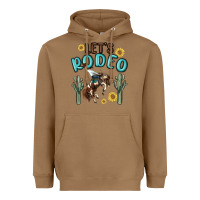 Toasted Coconut let's rodeo Heavyweight Hoodie - MaliasSmallBusiness