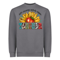 Storm teacher with sunflower Heavyweight Sweatshirt - texasbilliewilder