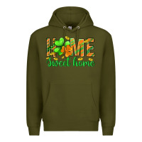 Army Green st.patrick home sweet home Premium Hoodie - BundleAndBundleShop