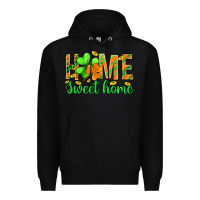 Black st.patrick home sweet home Premium Hoodie - BundleAndBundleShop