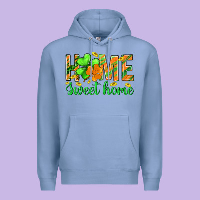 St.patrick Home Sweet Home Premium Hoodie Designed By Bundleandbundleshop