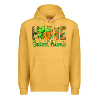 Mustard st.patrick home sweet home Premium Hoodie - BundleAndBundleShop