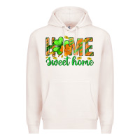Pale Pink st.patrick home sweet home Premium Hoodie - BundleAndBundleShop