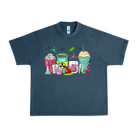 Midnight Navy science teacher coffee cups Urban Heavy Tee - Zillion Design Studio