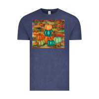 Vintage Denim pumpkin Vintage Tee - RanaPortraitStore