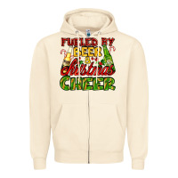 Sandshell fueled by beer and christmas cheer with beer bottles Zipper Hoodie - AdoDesignShop