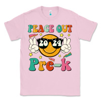 Bubblegum Pink peace out 2024 pre k Classic Tee - JahusDesignShop