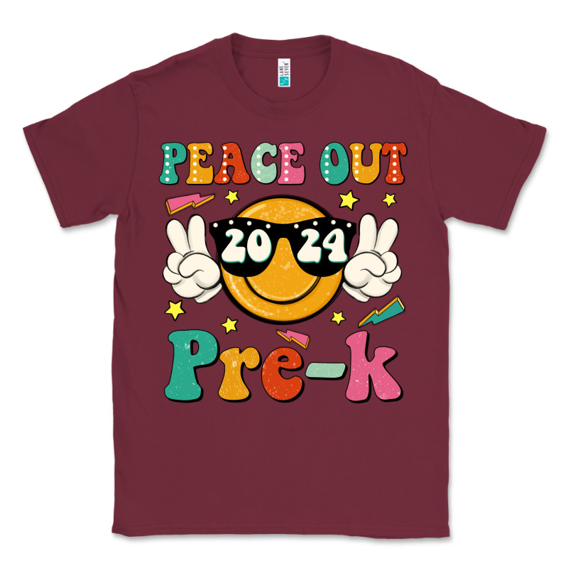 Peace Out 2024 Pre K Classic Tee by JahusDesignShop | Teevron