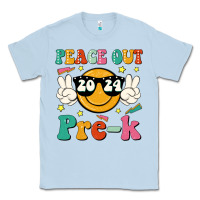 Dusty Blue peace out 2024 pre k Classic Tee - JahusDesignShop