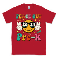 Red peace out 2024 pre k Classic Tee - JahusDesignShop