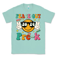 Seafoam peace out 2024 pre k Classic Tee - JahusDesignShop