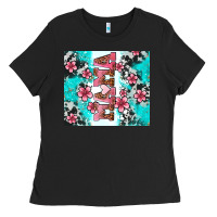 Black floral mama Ladies Tee - AdoDesignShop