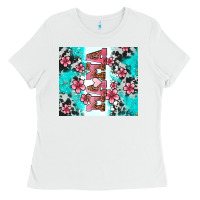 White floral mama Ladies Tee - AdoDesignShop