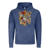 Vintage Denim Kinda Emotionless Kinda Emotional Skeleton Vintage Hoodie - RanaPortraitStore