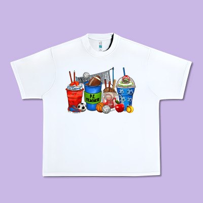 P.e. Teacher Coffee Cups Urban Heavy Tee Designed By Zillion Design Studio