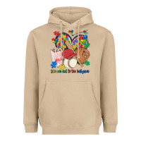 Mushroom take me out to the ballgame  autism baseball Heavyweight Hoodie - MaliasSmallBusiness