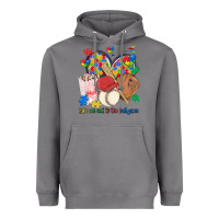 Storm take me out to the ballgame  autism baseball Heavyweight Hoodie - MaliasSmallBusiness