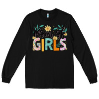Black mom of girls Long Sleeve Tee - JahusDesignShop