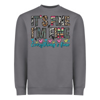 Storm it s fine i m fine everything s fine Heavyweight Sweatshirt - Zillion Design Studio
