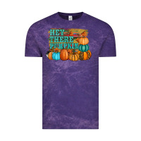 Cloud Purple hey there pumpkin Vintage Tee - RanaPortraitStore