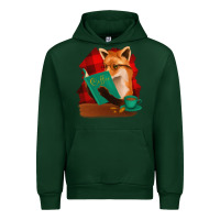 Forest Green Fox with Coffee Urban Hoodie - Bettercallsaul