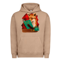 Pigment Burro Fox with Coffee Urban Hoodie - Bettercallsaul