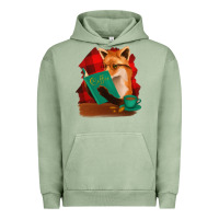 Pigment Oil Green Fox with Coffee Urban Hoodie - Bettercallsaul