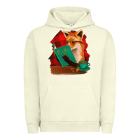 Pigment Pistachio Fox with Coffee Urban Hoodie - Bettercallsaul