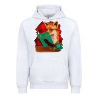 White Fox with Coffee Urban Hoodie - Bettercallsaul