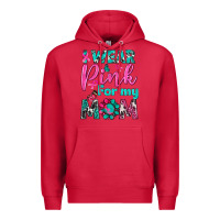 Cardinal I Wear Pink For My Mom Premium Hoodie - BundleAndBundleShop