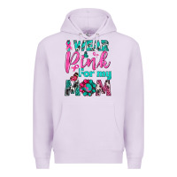 Lilac I Wear Pink For My Mom Premium Hoodie - BundleAndBundleShop