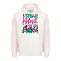 Pale Pink I Wear Pink For My Mom Premium Hoodie - BundleAndBundleShop