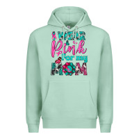 Seafoam I Wear Pink For My Mom Premium Hoodie - BundleAndBundleShop