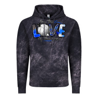 Cloud Black for the love of the game volleyball Vintage Hoodie - Zillion Design Studio