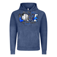 Vintage Denim for the love of the game volleyball Vintage Hoodie - Zillion Design Studio