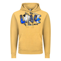 Vintage Mustard for the love of the game volleyball Vintage Hoodie - Zillion Design Studio
