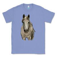 Colony Blue horse Classic Tee - RanaPortraitStore