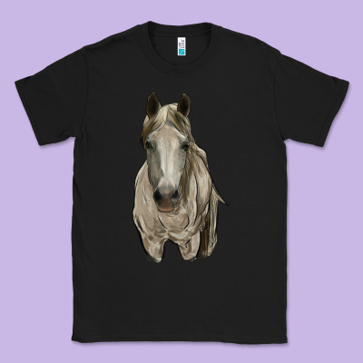 Horse Classic Tee Designed By Ranaportraitstore