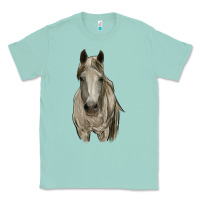 Seafoam horse Classic Tee - RanaPortraitStore