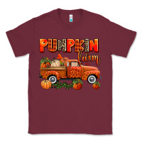 Burgundy pumpkin farm truck Classic Tee - AdoDesignShop