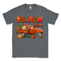 Charcoal Heather pumpkin farm truck Classic Tee - AdoDesignShop