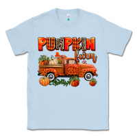 Dusty Blue pumpkin farm truck Classic Tee - AdoDesignShop