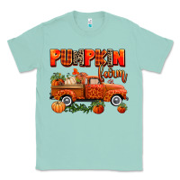 Seafoam pumpkin farm truck Classic Tee - AdoDesignShop