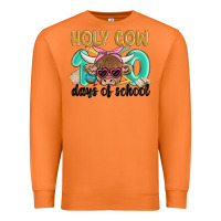 Carrot holy cow 100 days of school Premium Sweatshirt - MaliasSmallBusiness