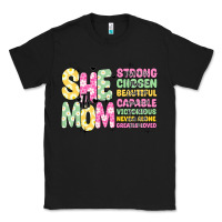 Black she is mom Classic Tee - JahusDesignShop